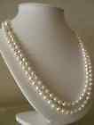 fake pearls choker necklace