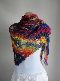 rainbow shawl