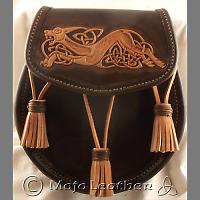 Tooled Tassel Sporran