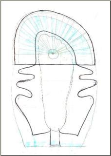 pattern viking shoe