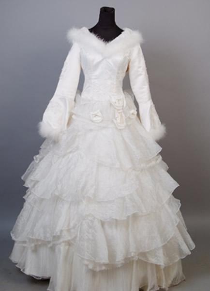 vintage wedding gown