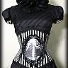 skeleton corset
