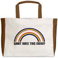 double rainbow bag