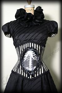 skeleton corset