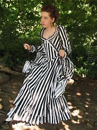 katrina sleepy hollow striped dress