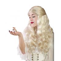 white queen wig