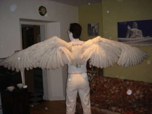 how to make angel wings tutorial in instructables